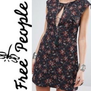 Free People Say Yes Floral Printed Mini